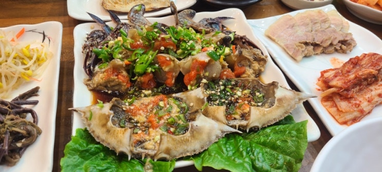  순천 조례동 학운정 간장게장 찐맛집 추천