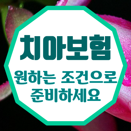  20대 30대 치아보험 레진 크라운 보장 40대 50대 치아보험 임플란트 가입조건