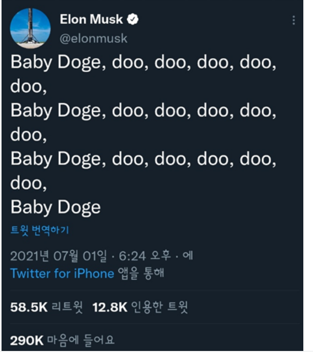  베이비 도지 코인 사는법 및 전망 바이낸스 상장 근거 [feat.일론머스크 언급 코인]