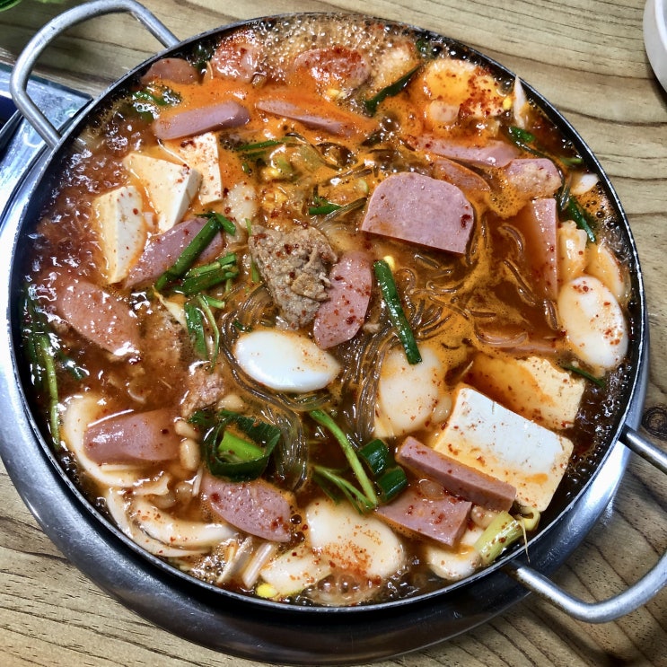  인천 노포 맛집 동춘옥 일미부대찌개 존맛탱 미쳤다