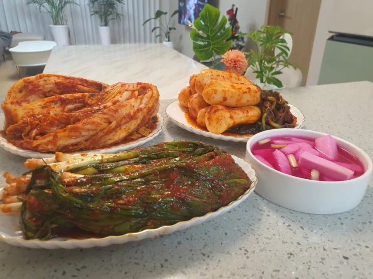 맛있는 김치 추천, 고추총각(포기김치, 파김치, 총각김치, 비트무동치미)