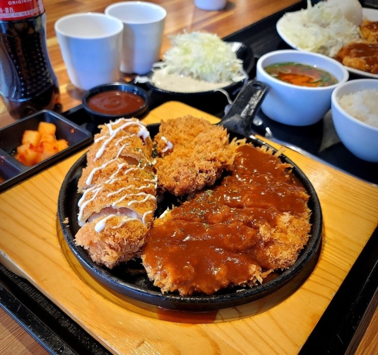  구미 송정동 맛집, 이수제철판왕돈까스(복개천 등심, 안심, 치즈 돈까스)
