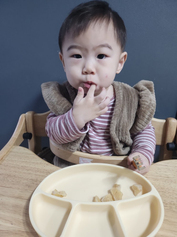  돌아기 간식 바나나 굴림 찐빵 (노계란)