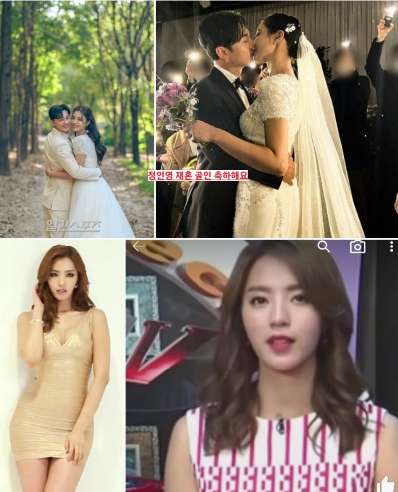 야구여신 정인영 재혼 신랑 남편은 배우 윤석현 결혼 서지석 소개 오작교 역할 전남편은 사....