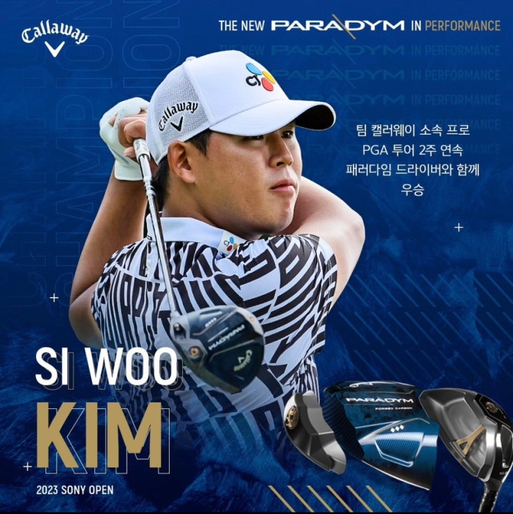 PGA투어 <b>소니오픈 우승</b> 김시우 선수의 골프채는? 김시우선수... 