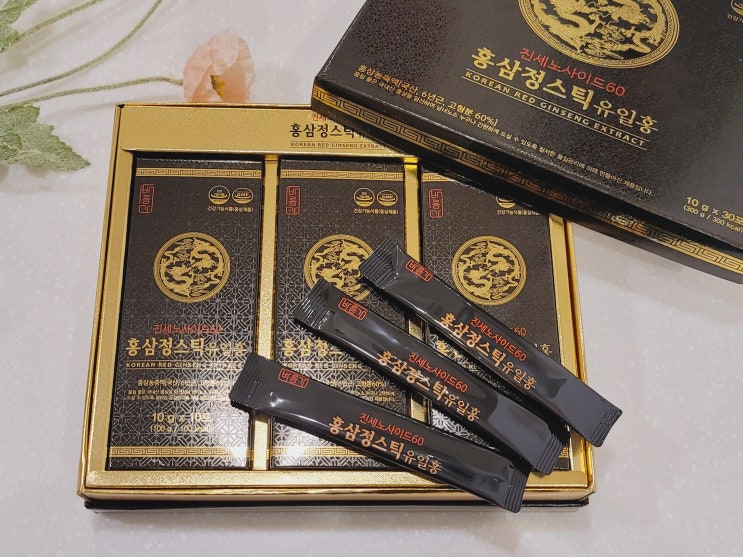  구정선물 바름가 진세노사이드 홍삼정스틱 유일홍