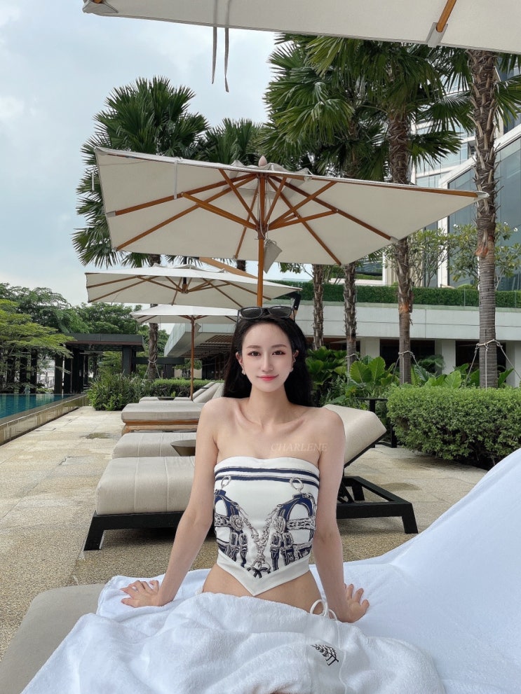  방콕포시즌스 프리미어 리버뷰 및 수영장 후기