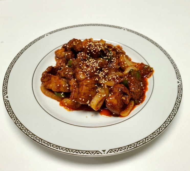 통삼겹살 요리 기사식당 제육볶음 레시피 한 끼 통삼겹살 요리 기사식당 제육볶음 레시피 한 끼