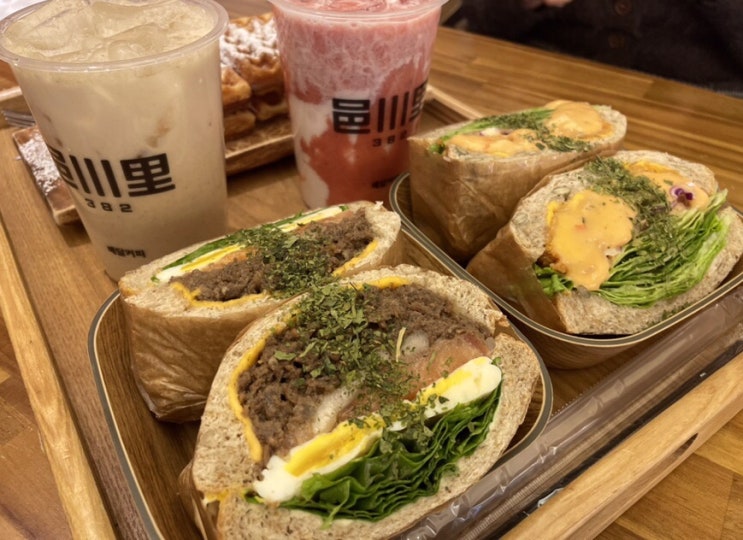 정릉 카페 읍천리 382 푸짐한 샌드위치가 대박