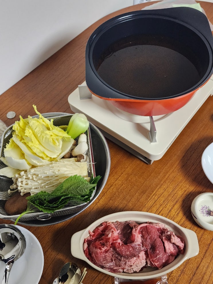  마켓컬리 〔마이셰프〕 소고기샤브샤브밀키트 후기