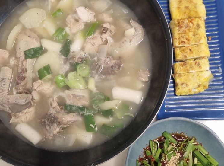  닭한마리칼국수 레시피 / 추울때 뜨끈한 국물은 국룩!