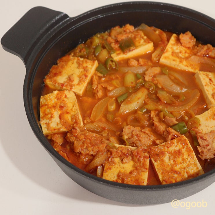  저녁 간편 메뉴 감자 스팸 짜글이 남편 소주안주 로도 좋아요!