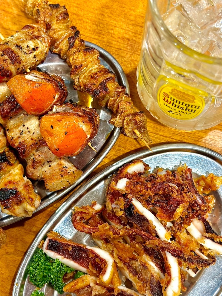  홍대 연남동 이자카야 일본 현지 감성, 꼬치 야끼소바 맛집 요코쵸
