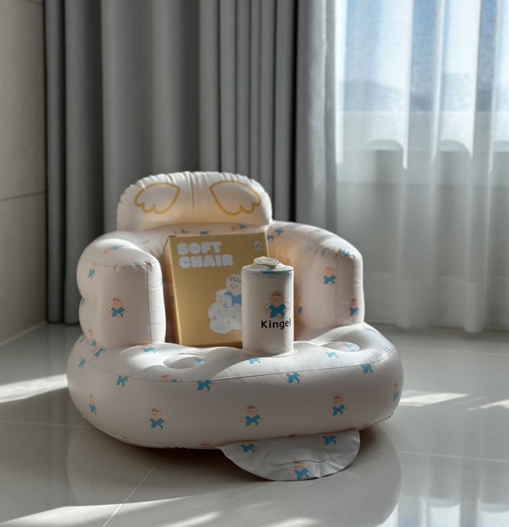 킨젤 소프트 의자 | 휴대용 아기의자, 소프트의자 사용시기