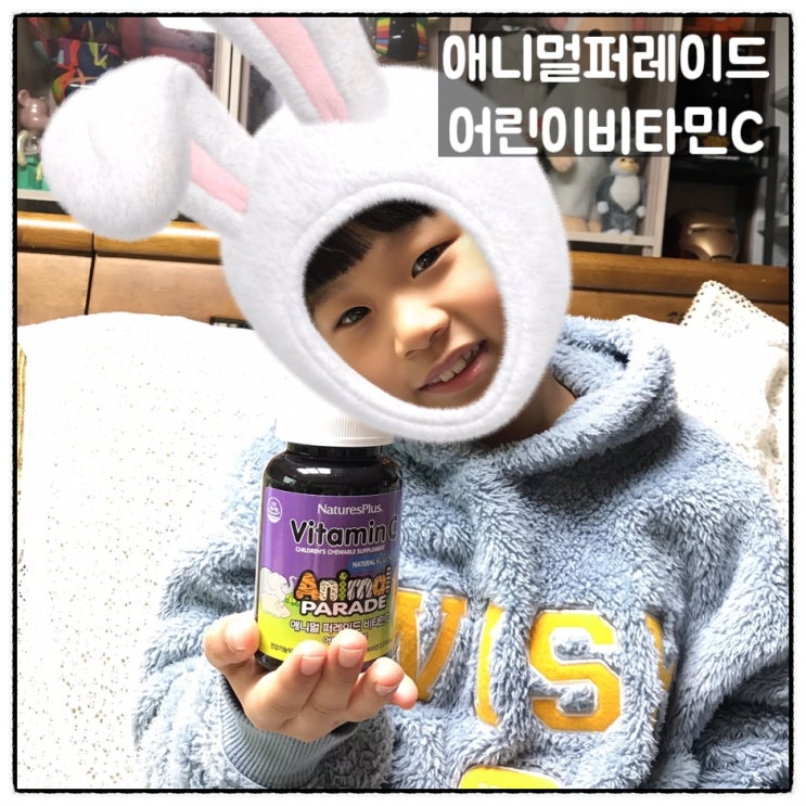  네이처스플러스 애니멀퍼레이드 어린이비타민C 츄어블비타민C 섭취후기