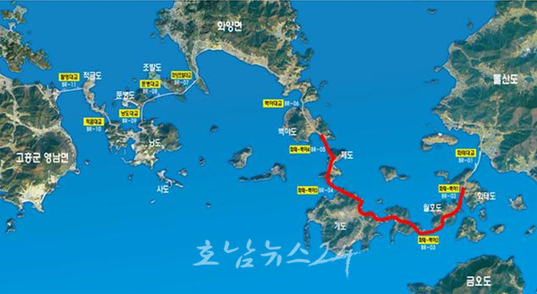  여수시, 화태~백야(국도 77호선) 연도교 추진 탄력…국비 적기 투입