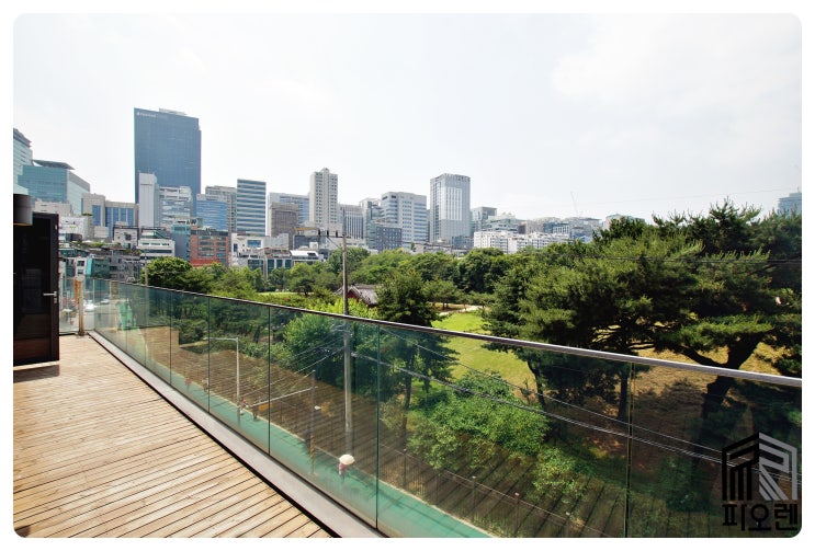  선릉공원뷰 예쁜 사무실 - 파크뷰사무실, 즉시 입주, 뛰어난 외관, 주차 가능, 내부화장실