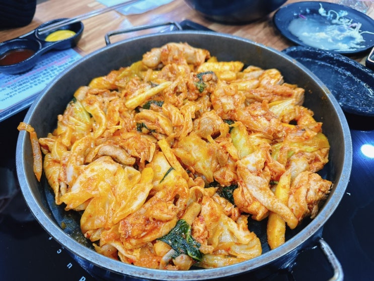 동탄 센트럴파크 맛집 비와별 닭갈비 내돈내산