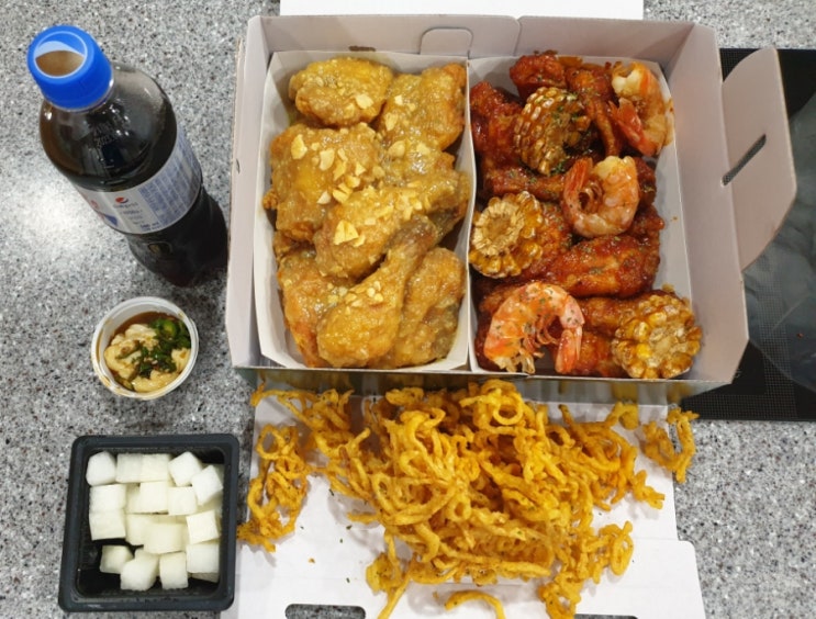 치킨인류 캠핑레드바베큐, 눈꽃갈릭치킨, 눈꽃진미채튀김 내돈내산 솔직후기 (맵찔이시점) 치킨인류 캠핑레드바베큐, 눈꽃갈릭치킨, 눈꽃진미채튀김 내돈내산 솔직후기 (맵찔이시점)