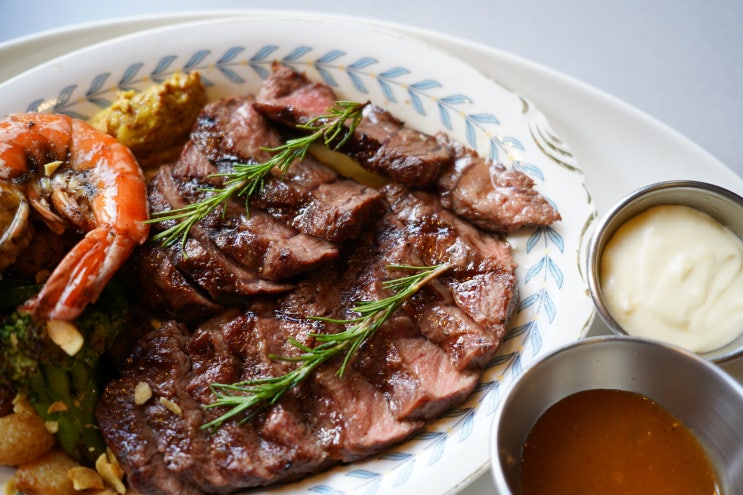  경남 양산 맛집 로얄경양식 몬타나스테이크 세트 추천