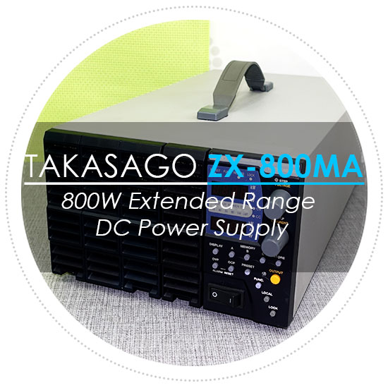 계측기대여 매입 타카사고 ZX-800MA 800W DC 파워서플라이 Power Supply 입고