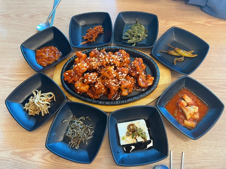  강릉 맛집 ) 강릉 순두부 맛집 산마루황태촌 초당점(순두부, 황태해장국, 황태강정 맛집)