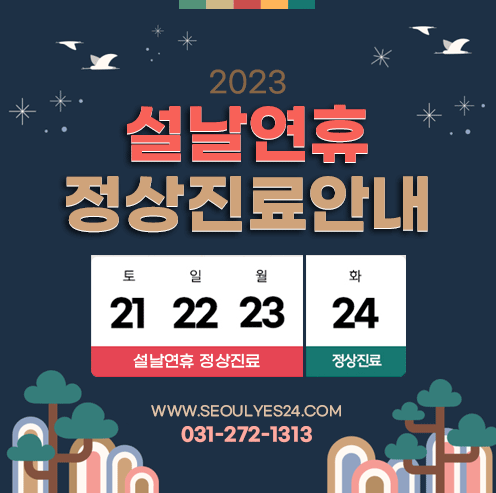  2023년 설연휴에도 진료하는 24시동물병원 (용인, 분당, 동탄 365일 연중무휴)