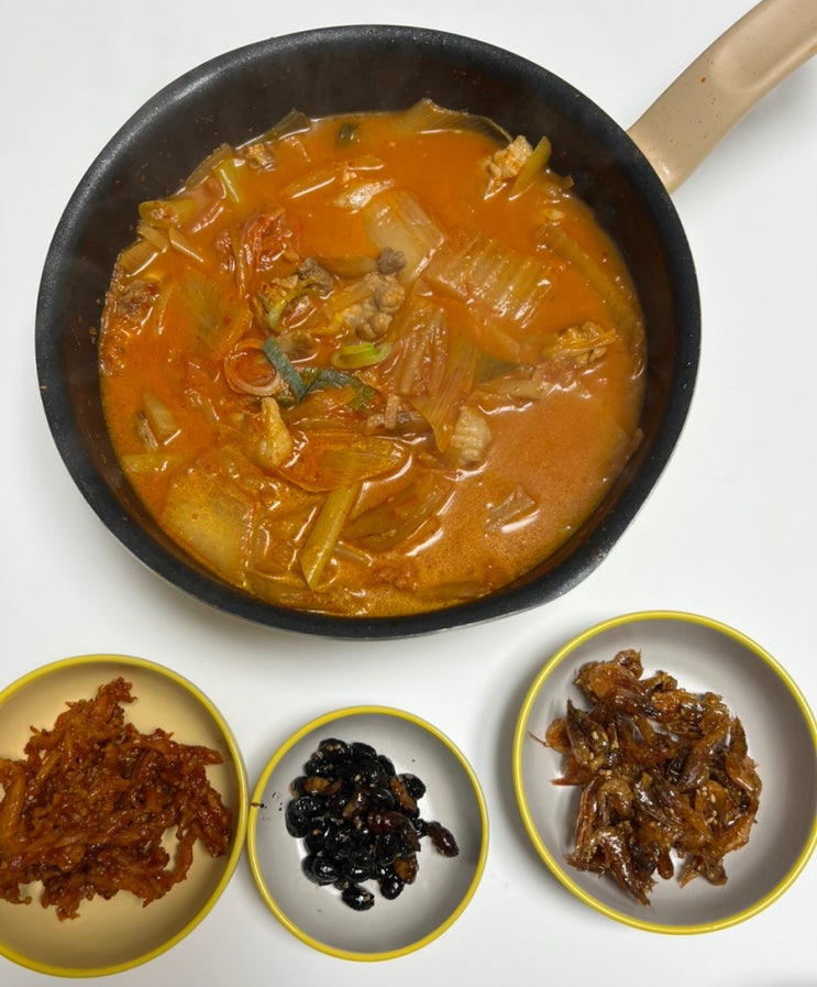  Mom's Simple Recipe::김치찌개 만들기