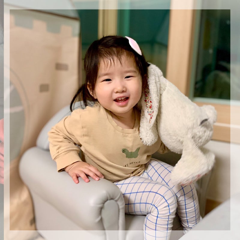 이케아 코끼리인형 아기 애착인형 형성 시기 남자아기도 좋아해