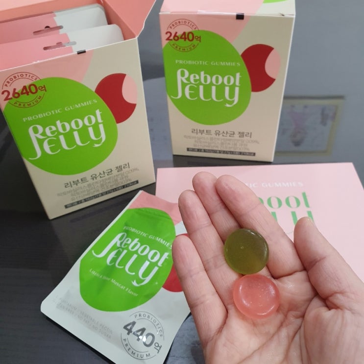  어린이간식 쾌변젤리 리부트 유산균젤리로 장 건강 챙기기!