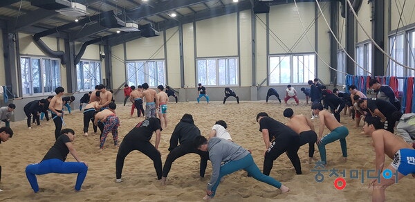  보은은 동계 전지훈련 최적지...선수들 '구슬땀'