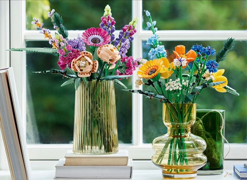 LEGO 10313 레고 야생화 꽃다발, 10314 레고 말린꽃 센터피스 보태니컬 컬렉션 출시 및 예약주문