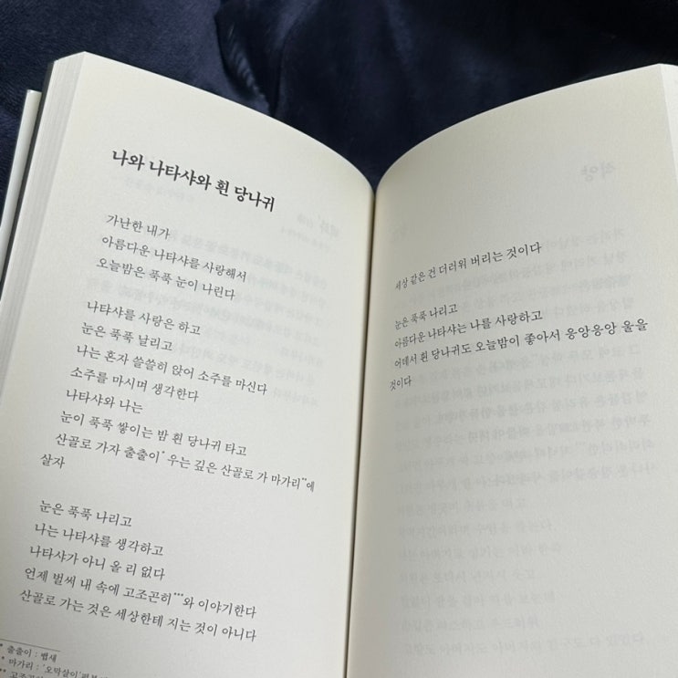  가난한 내가 아름다운 나타샤를 사랑해서