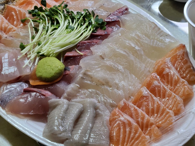  신선한 회 맛집 노원 상계동 횟집 싱싱활어천국 노원점 포장후기