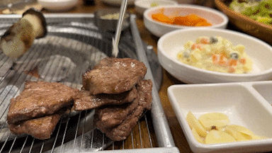  평창휘닉스파크 맛집  애견동반가능 평창한우마을 면온점