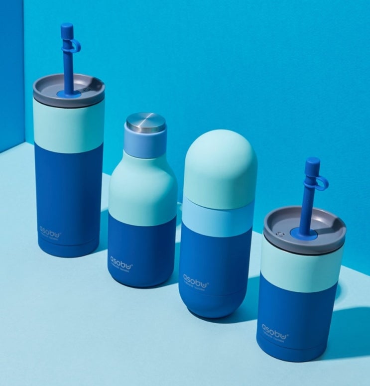  [텀블러]캐나다 아소부 스텐 보온 보냉 텀블러/ 어반 파스텔 460ml/파스텔 블루