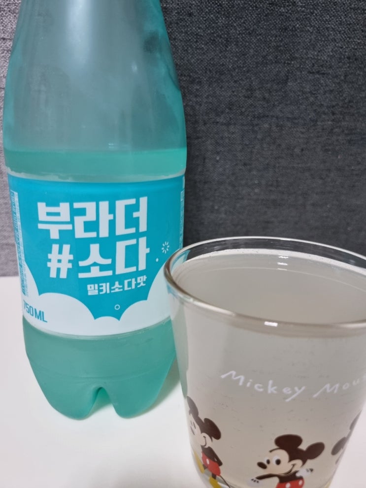  보해 부라더소다 밀키소다맛 7도씨에서 핵꿀맛!