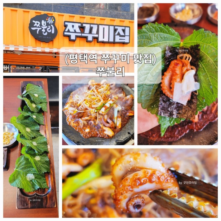 (평택역 먹자골목 쭈꾸미집) 가성비 좋은 점심특선이 있는 쭈불리 (평택역 먹자골목 쭈꾸미집) 가성비 좋은 점심특선이 있는 쭈불리