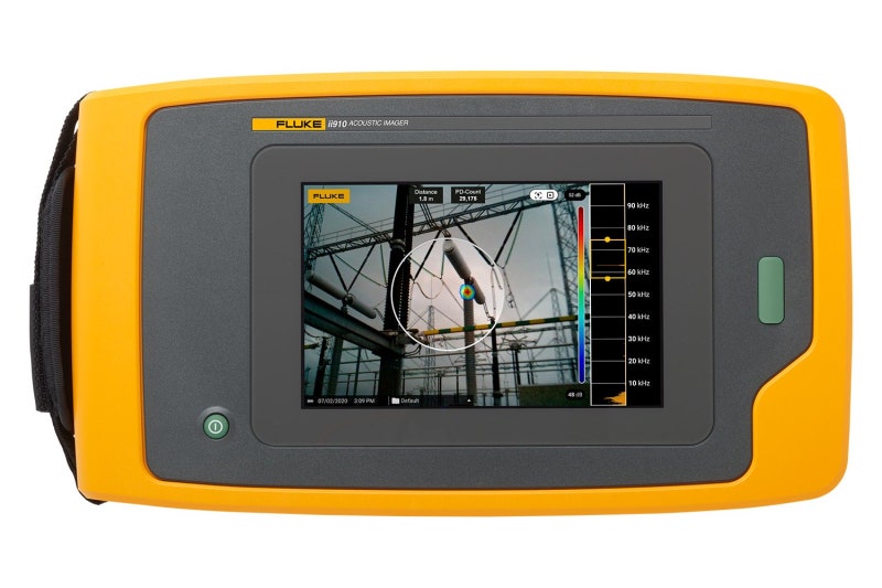 FLUKE-ii910 초음파카메라 탄소 배출, 에너지 절감, 코로나방전 실제 사례