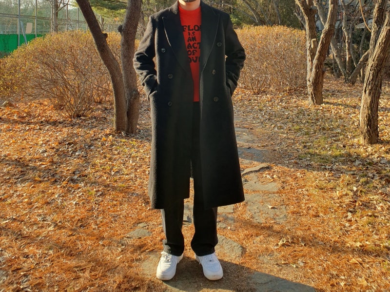 [OOTD] 코트, 니트, 데님팬츠, 부츠