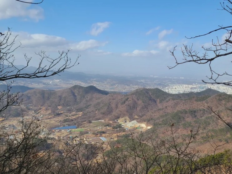 완주 고덕산 최단 코스 등산(고덕 산장~고덕산~원점)