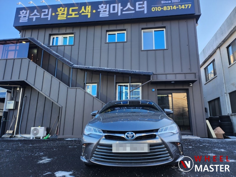 고양 일산 / 휠복원/도색 / 고스트크롬 중간톤 휠도색 / 도요타