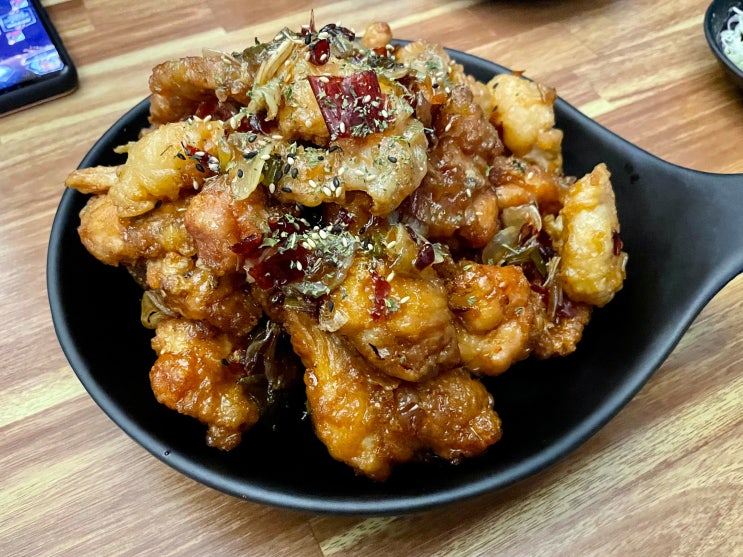 부산덕천동맛집 치킨매니아 덕천점 왕새우치킨 홀릭