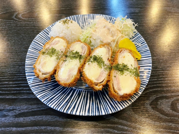  용인 죽전 돈까스 맛집! 돈까스 담다 치즈돈까스 후기~