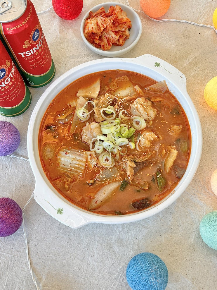  곱창전골 레시피 끓이기만 하면 맛집인 성수노루 한우 밀키트