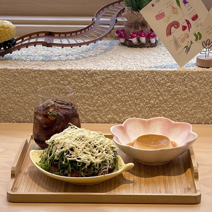 [남포동 맛집] 타코야끼와 푸딩이 맛있는 애견동반가능한 “나뭇잎마을”