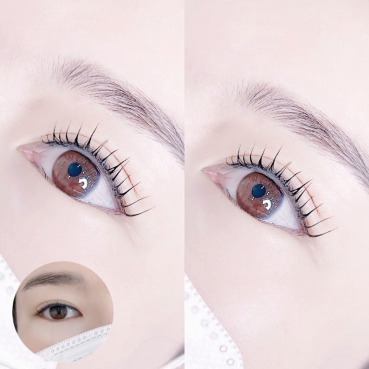  수원 광교속눈썹펌 더프랑뷰티에서...