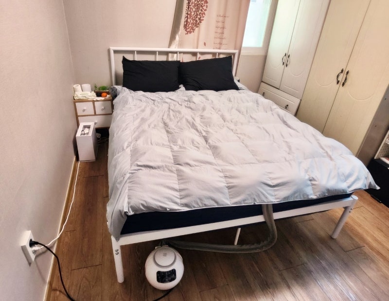 바네스데코 철제 퀸침대프레임 깔끔해요