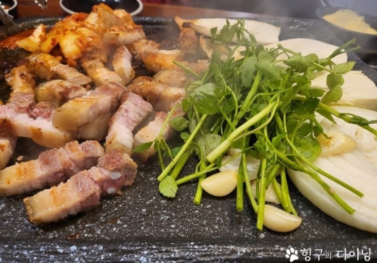 일산 제주흑돼지; 일산 미나리 삼겹살/ 일산 가로수길 맛집