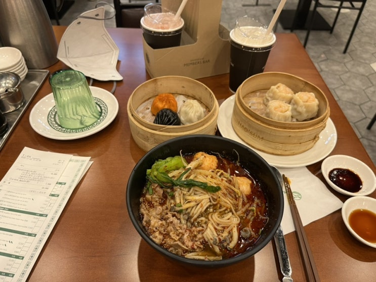  대구 신세계백화점 호우섬 홍콩 딤섬 푸드코트 지하 맛집
